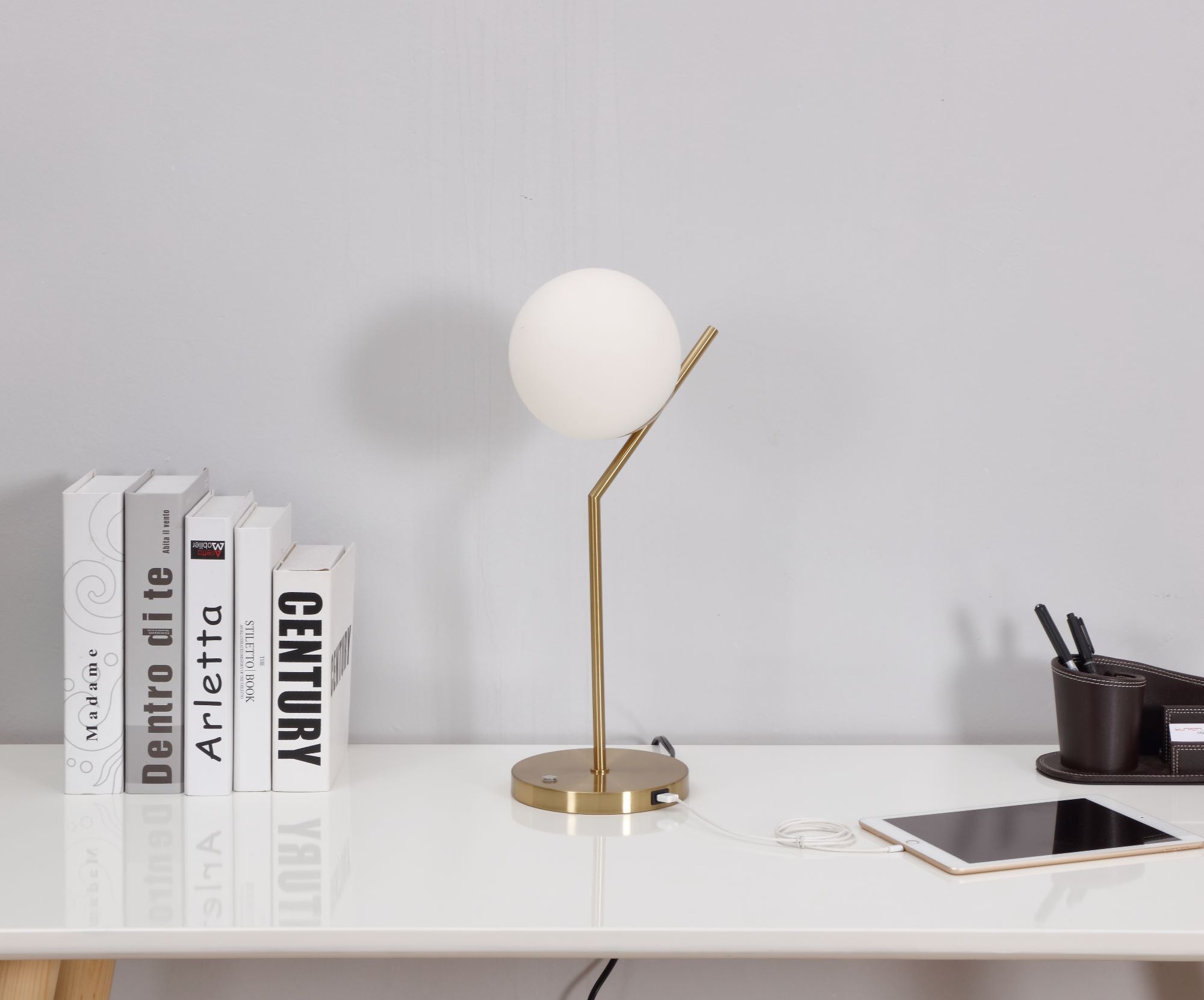 GlowTouch Lampada da Tavolo - Lampada LED Moderna ed Elegante