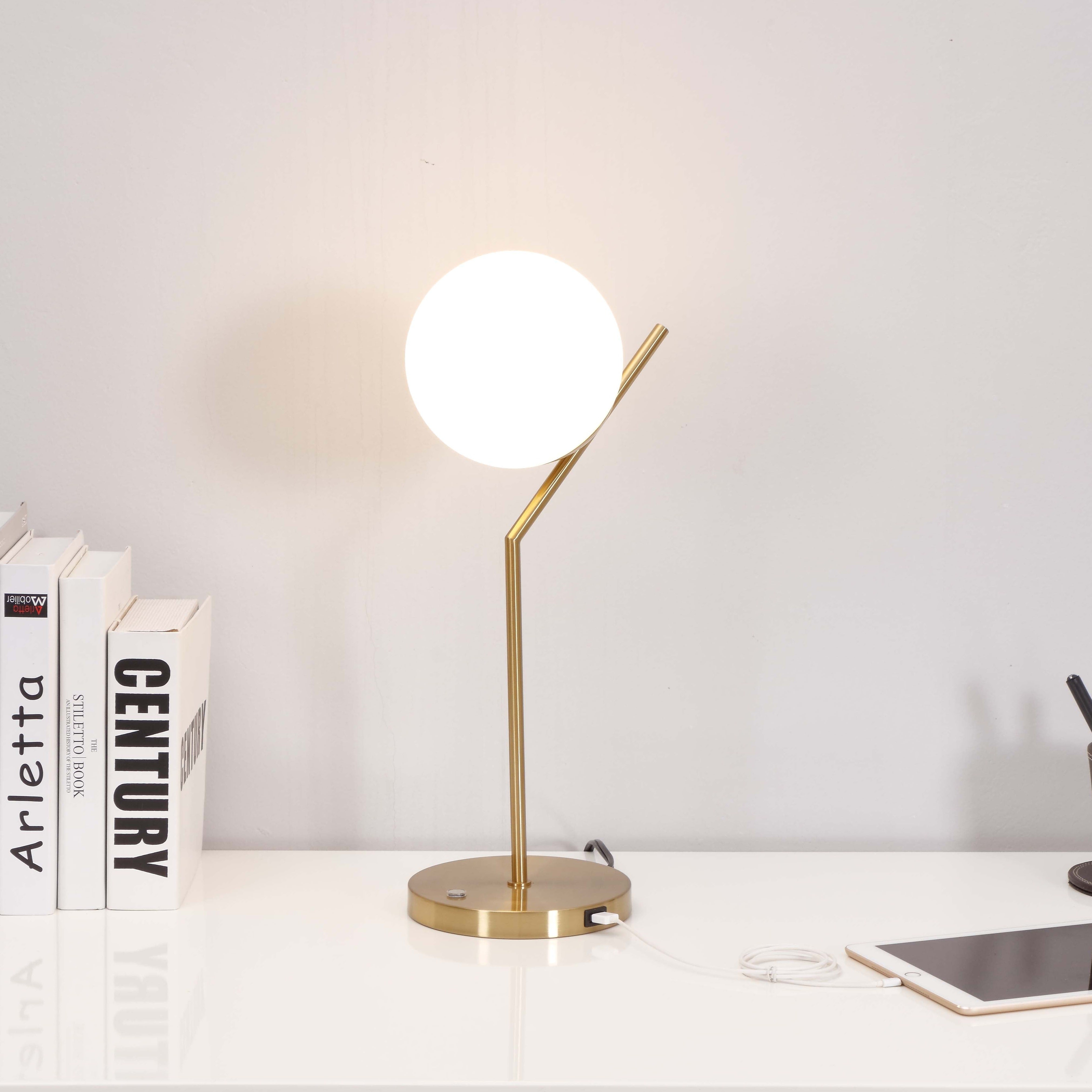 GlowTouch Lampada da Tavolo - Lampada LED Moderna ed Elegante