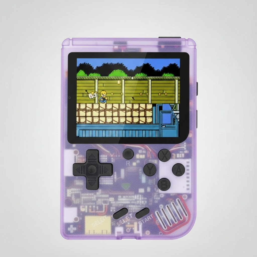 Retro Handheld Game Console 400 Games Portable Colour Screen