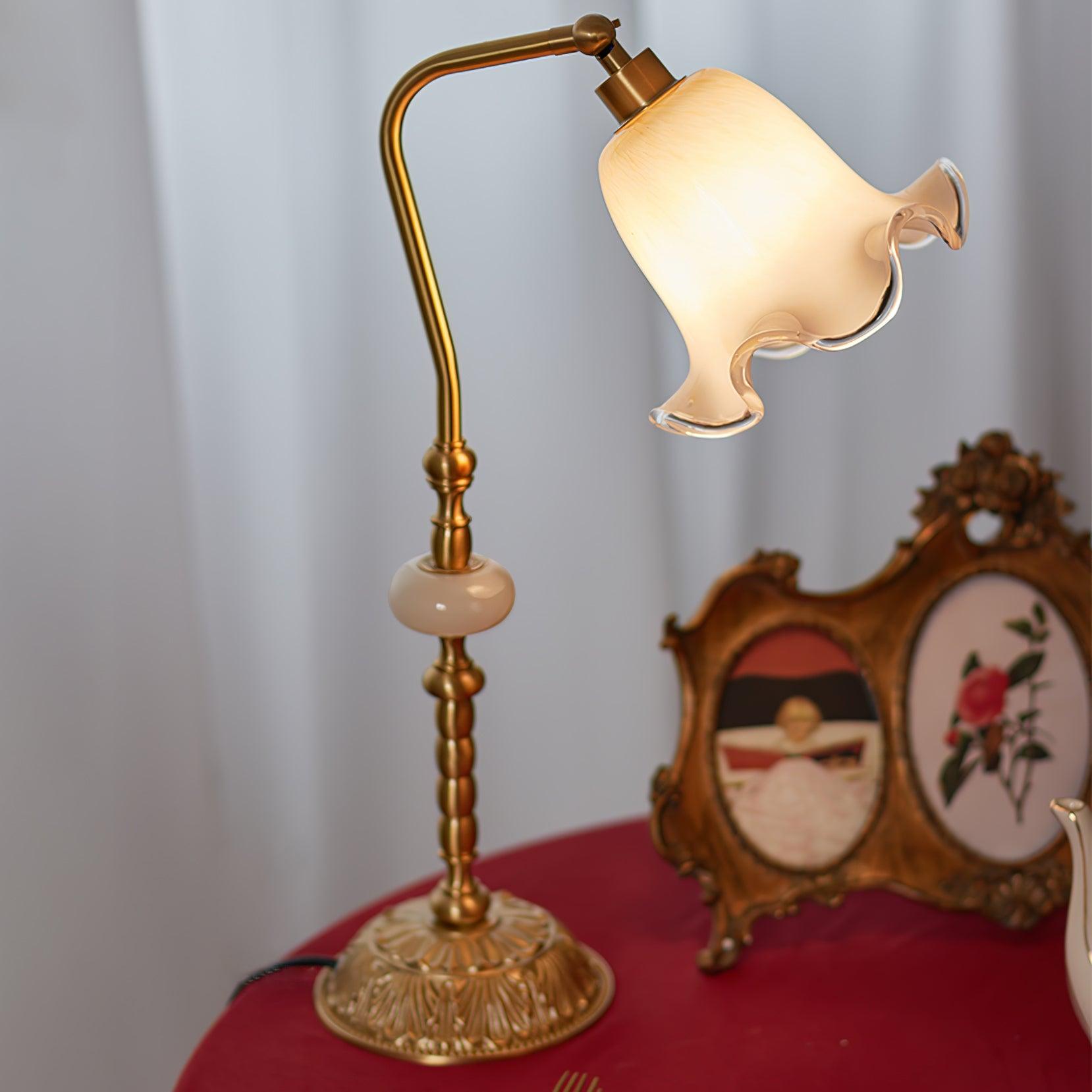 BrassGlow - Luxury Brass Table Lamp