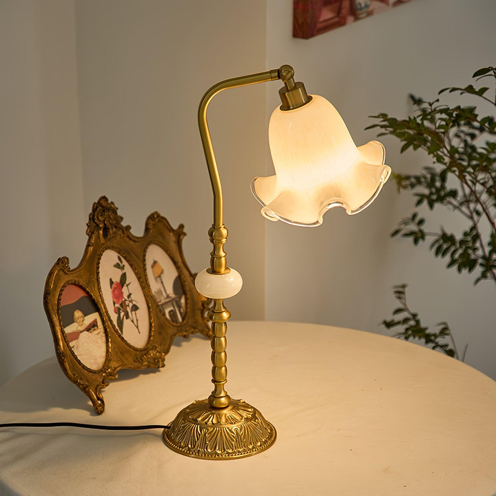 BrassGlow - Luxury Brass Table Lamp