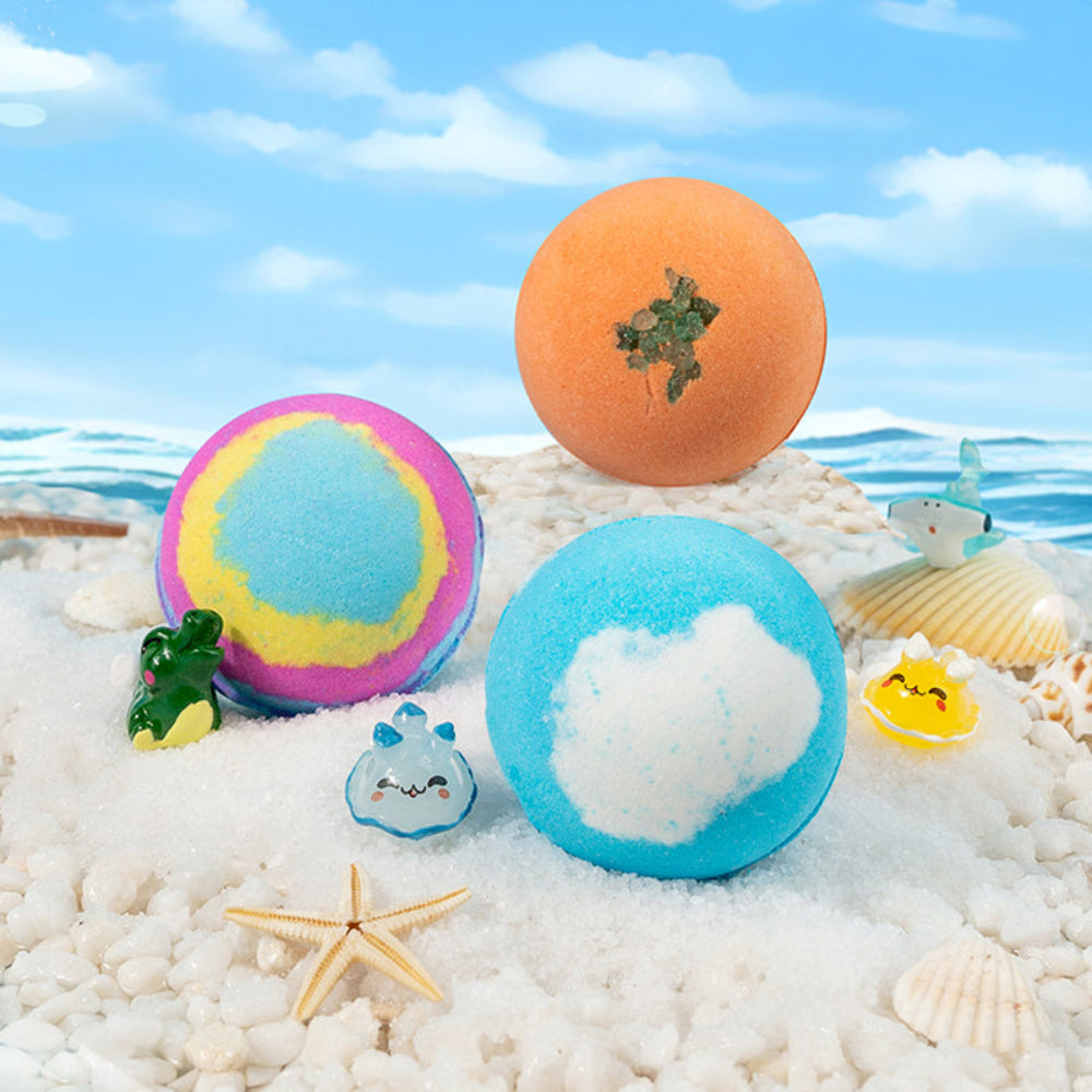 Set de bombas efervescentes para baño sorpresa para niños, segundo día de Pascua