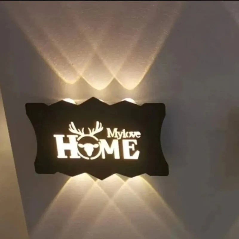 LetterLume – Gepersonaliseerde LED Wandlamp met Letters voor Woon- & Slaapkamer