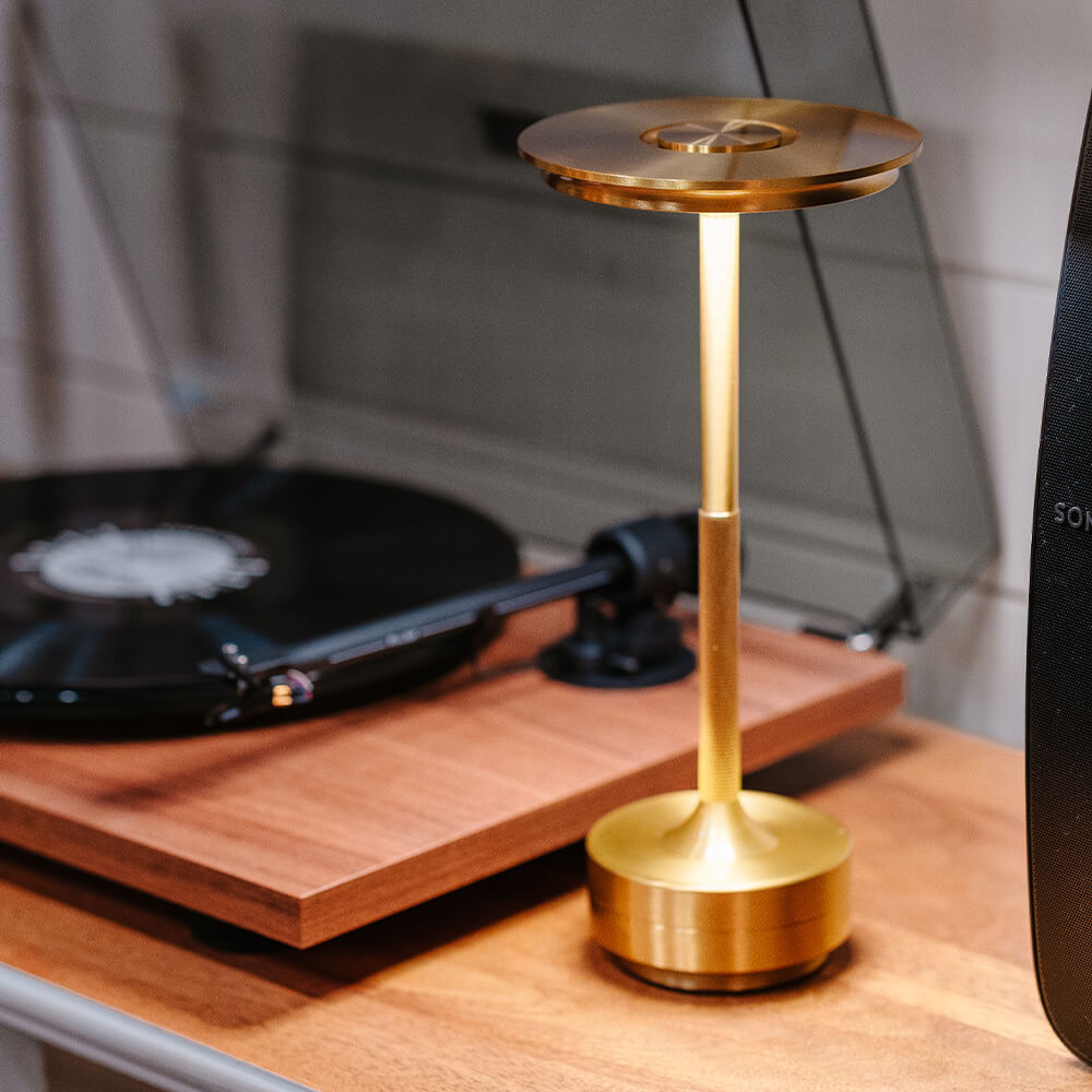 Lampada da Tavolo Wireless Ambient Metallic