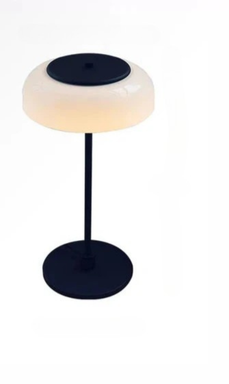 LumiGlow – Postmodern LED Table Lamp with Glass Shade for Stylish Lighting
