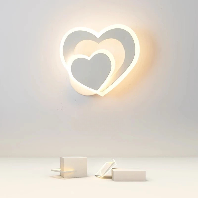Lampada da parete HeartWall - Illuminazione d'atmosfera LED creativa