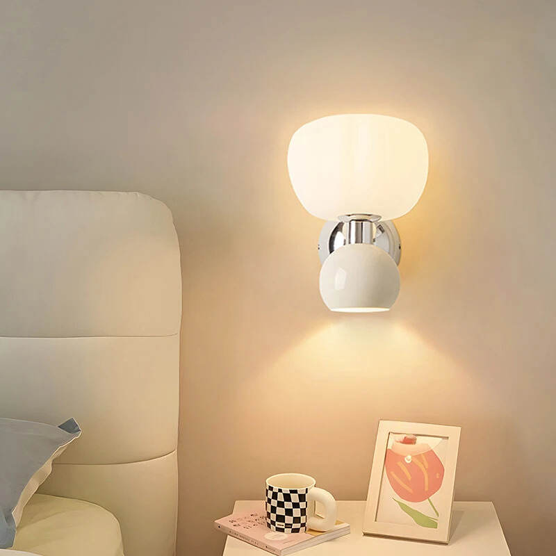 PumpkinLicht - Moderne LED Wandlamp Met Dubbele Kop Voor Woonkamer en Slaapkamer