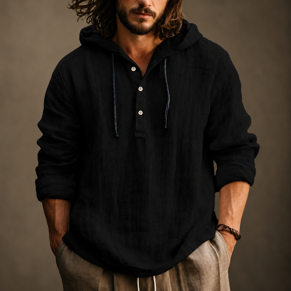 Men's Summer Hoodie Long Sleeves | Casual Sweatshirt