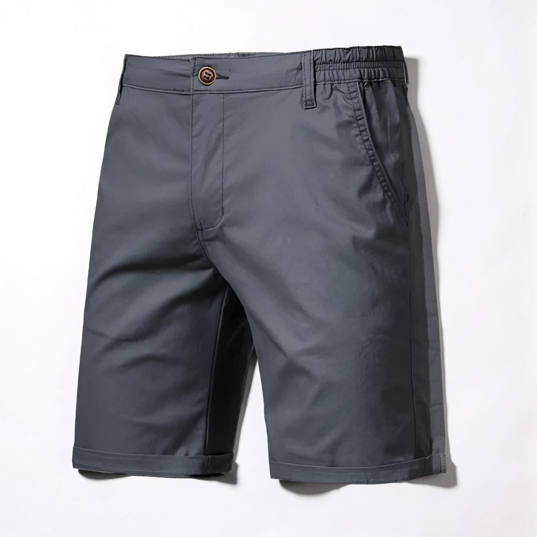 Men's Casual Elastic Chino Shorts | Summer Bermudas