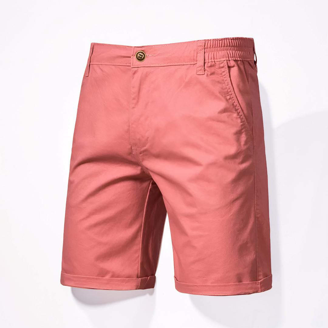 Men's Casual Elastic Chino Shorts | Summer Bermudas