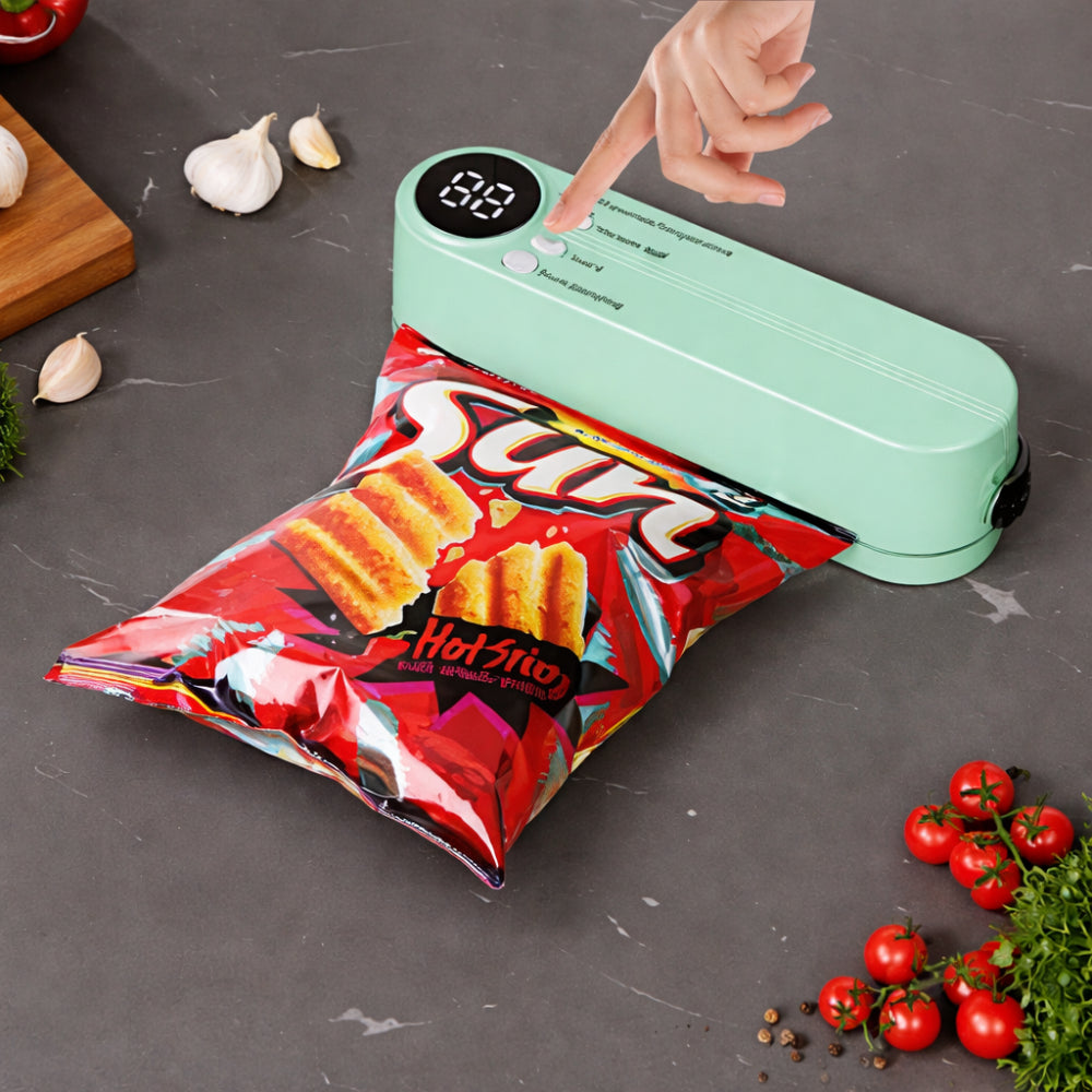 Vacuum Sealer Portable Food Sealing Machine Kitchen Storage