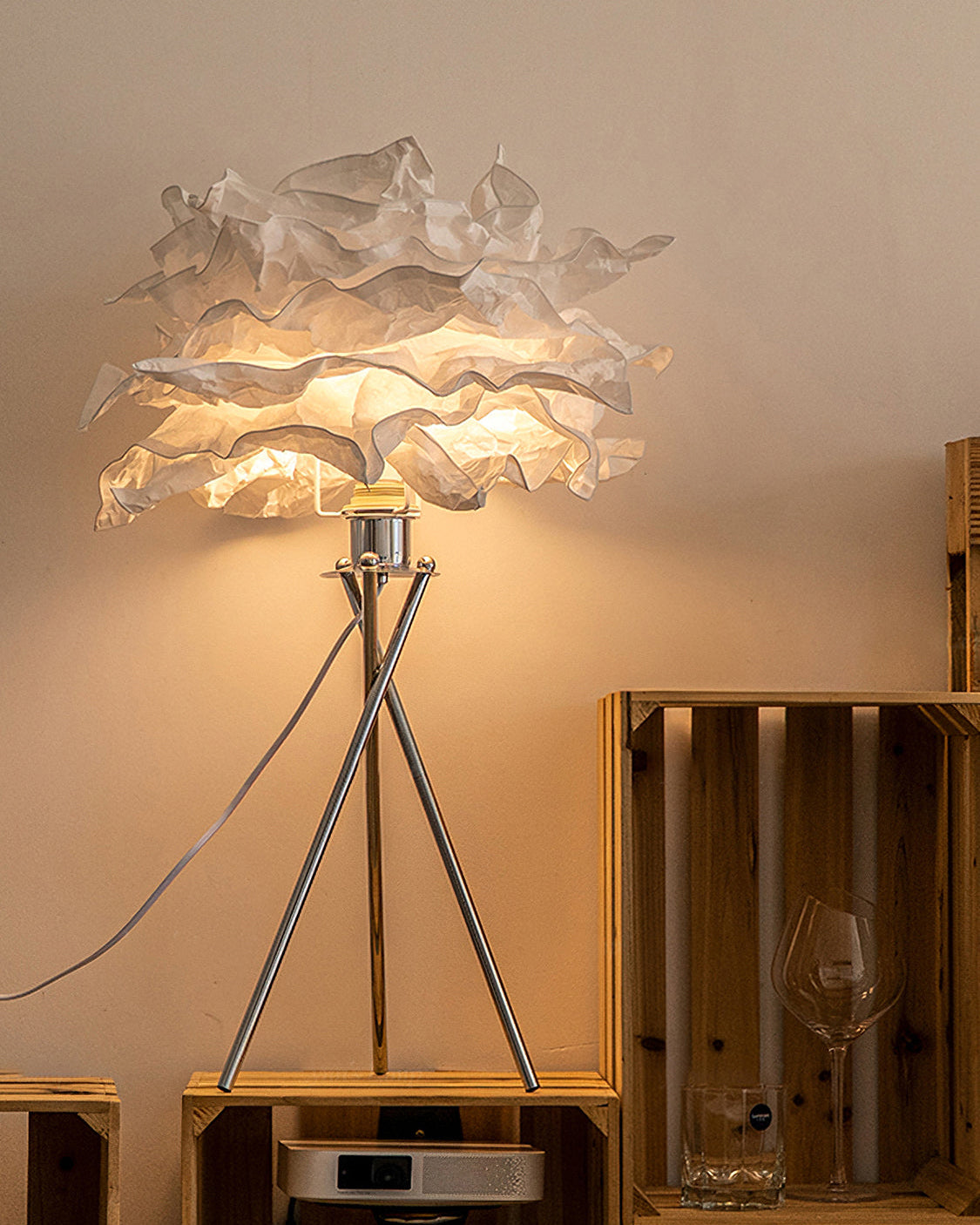 VeliGlow - Unique Table Lamp with Cloud-like Design