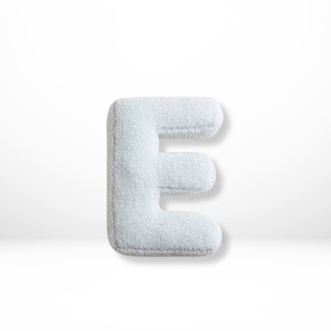 Velvet Alphabet Throw Pillow Personalized Decorative Cushion A-Z 8