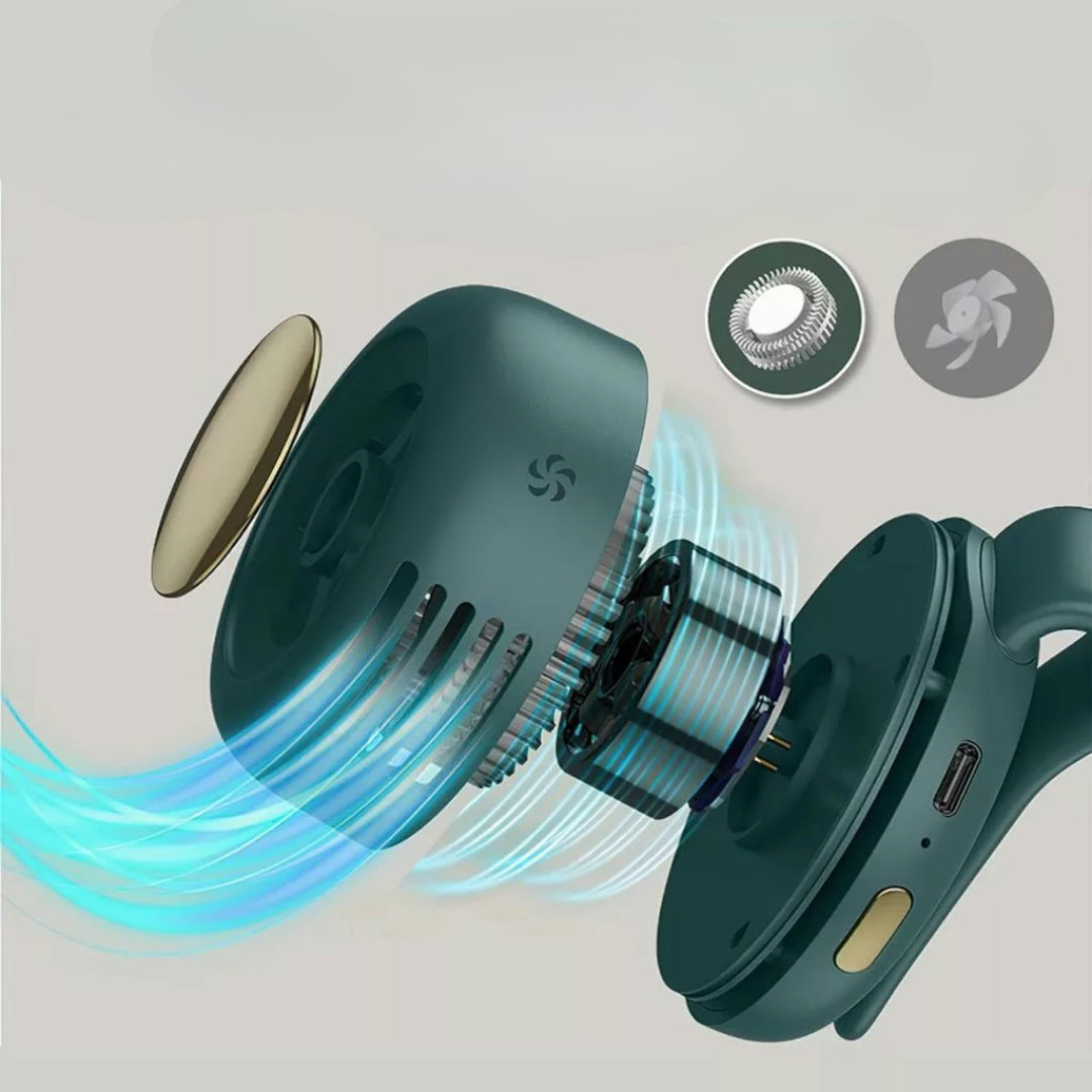 Ventilador de Clip Portátil Compacto Prático