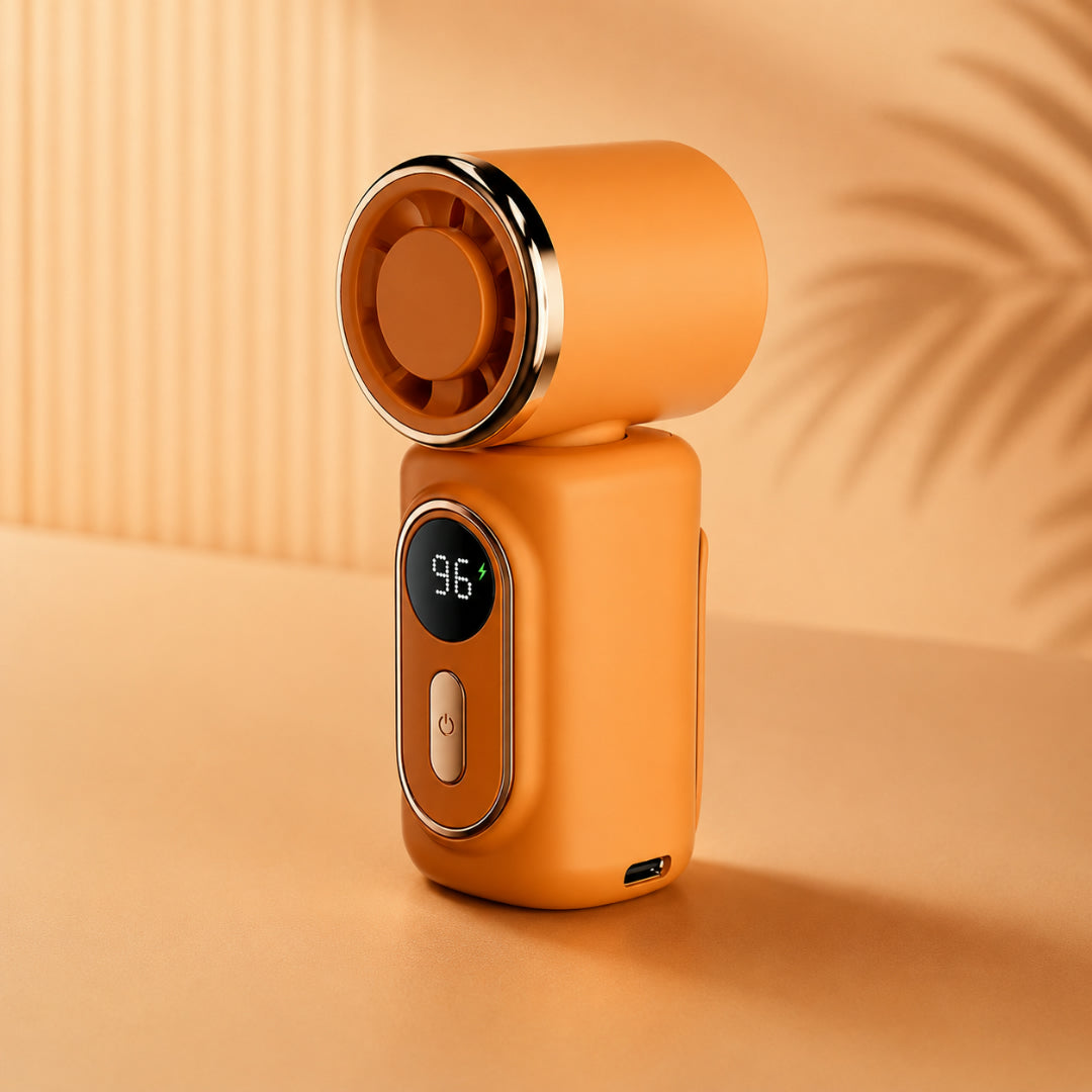 Portable USB Cooling Fan with Umbrella Clip