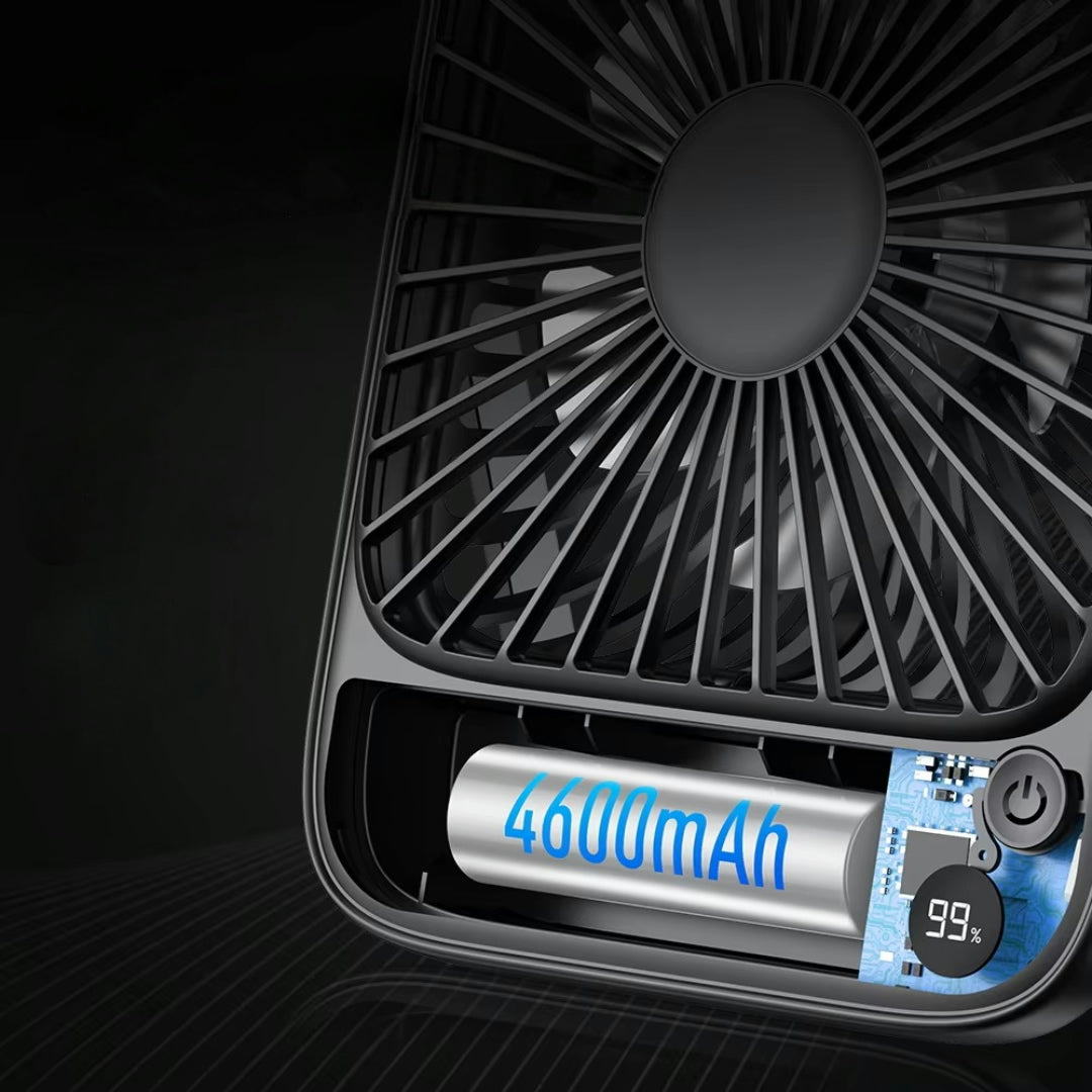 Portable Desk Fan Rechargeable Silent Cooling