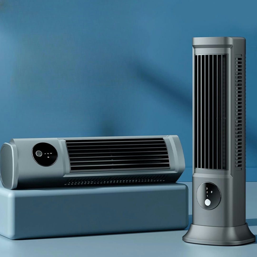 Ventilatore Portatile Tavolo Ricaricabile USB Aria Silenziosa