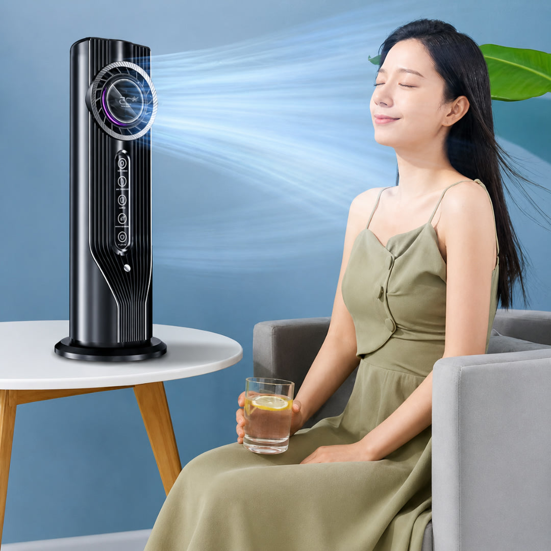 Ventilatore Portatile USB Raffreddamento Scrivania Silenzioso