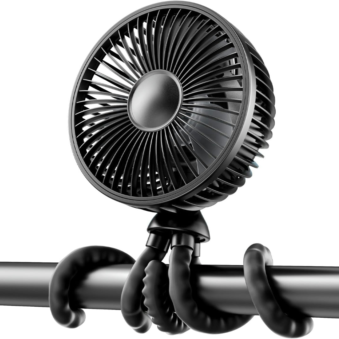 Portable Cooling Fan Clip for Stroller USB