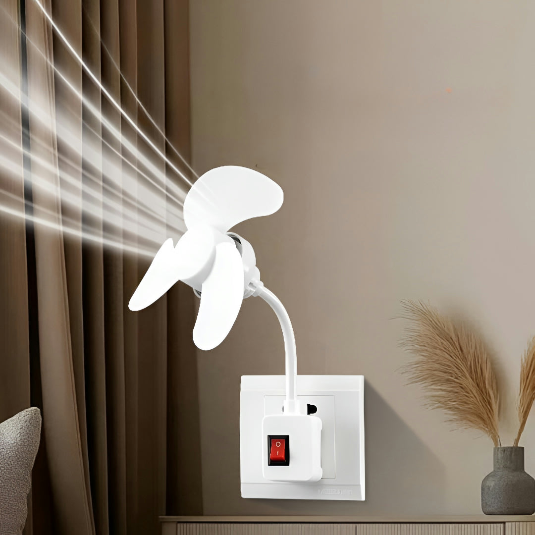 USB Desk Fan Adjustable Neck Cooling