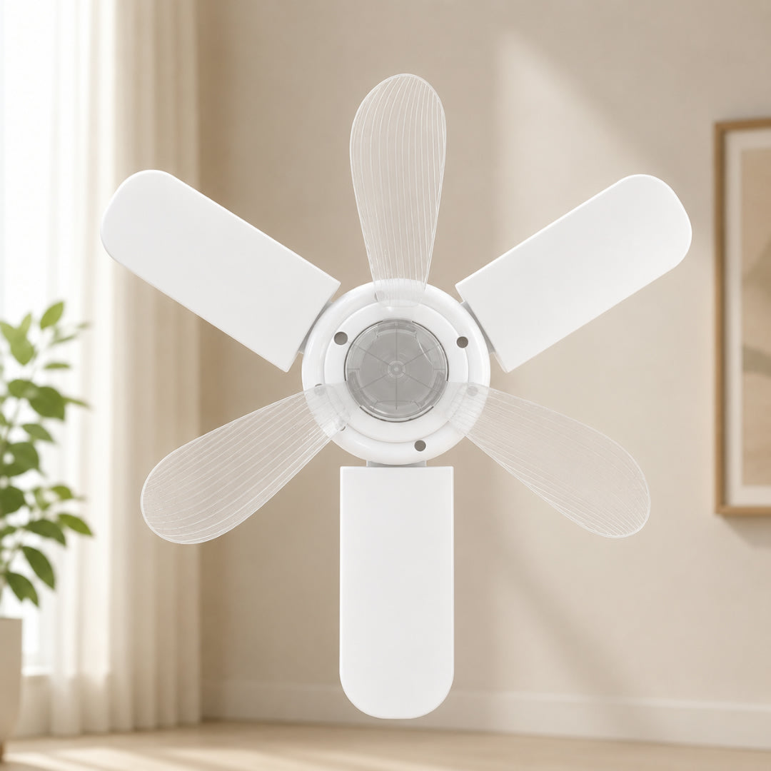 Ceiling Fan Cooling LED Light Remote Control