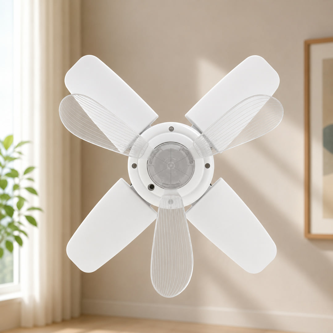 Ceiling Fan Cooling LED Light Remote Control