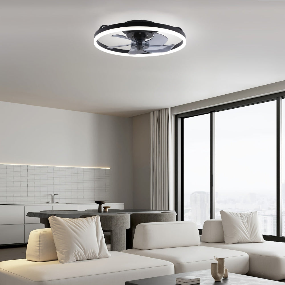 Ventilatore Soffitto Ventilatore Luce Design Moderno