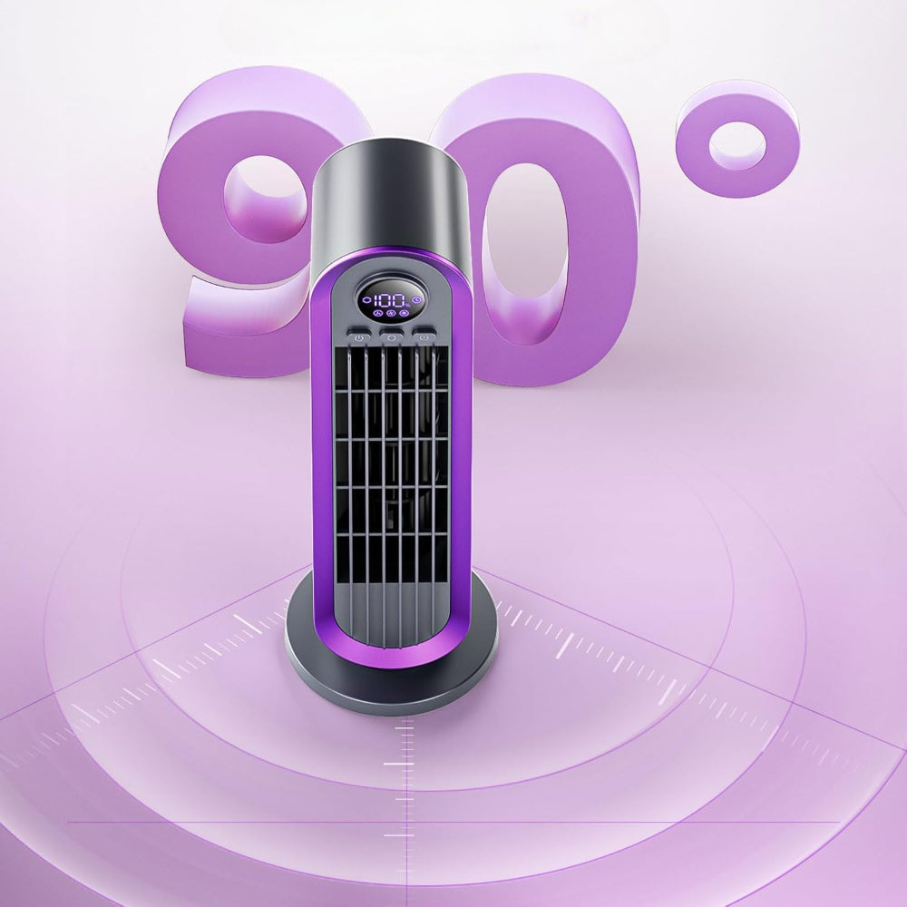 Portable Silent Tower Fan Compact for Home Office