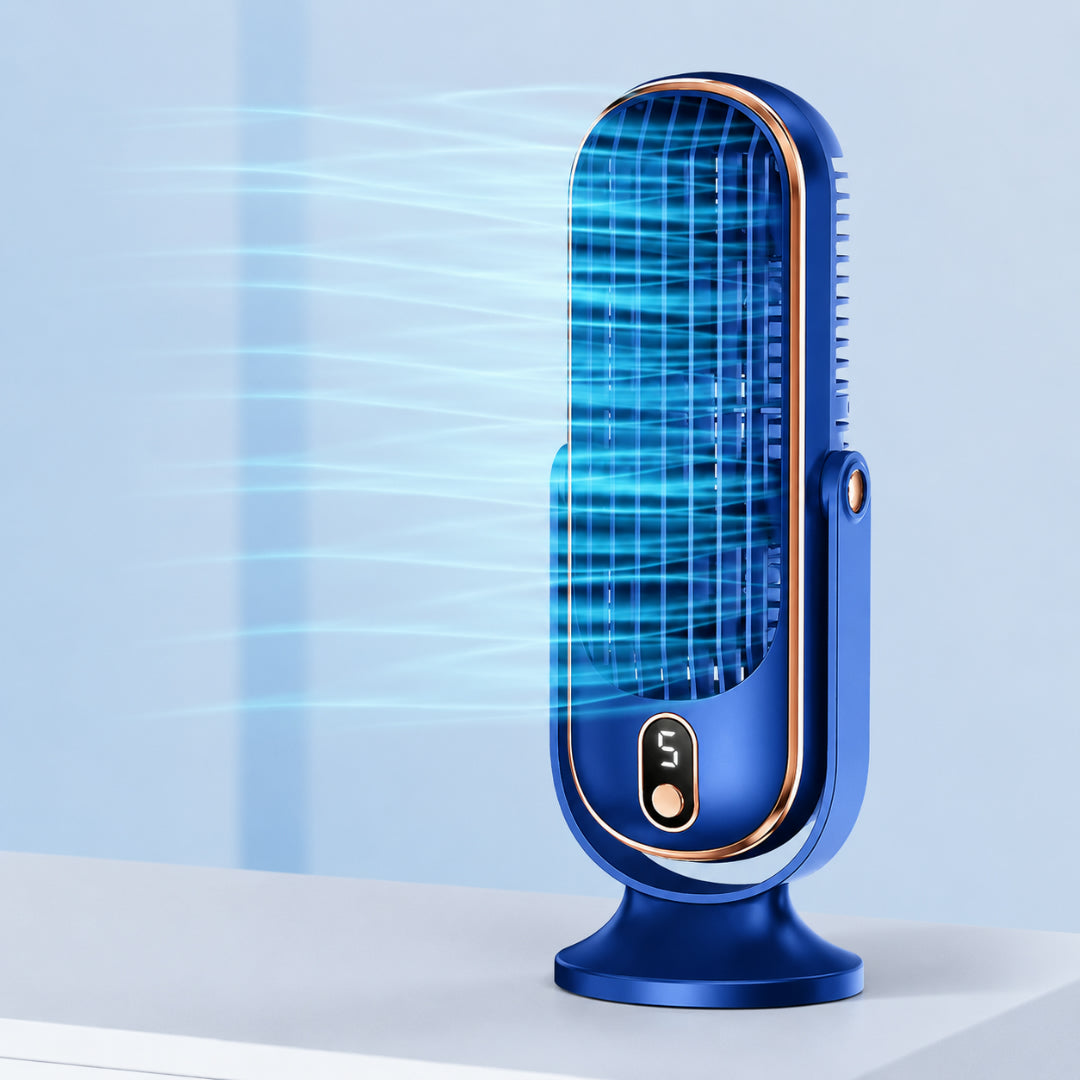Ventilatore a torre portatile per scrivania con raffreddamento USB