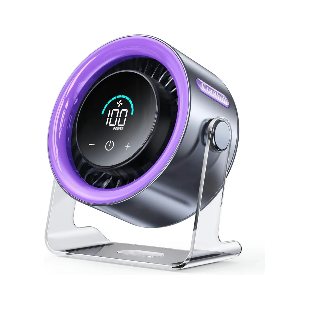 Silent USB Desk Fan Portable Cooling
