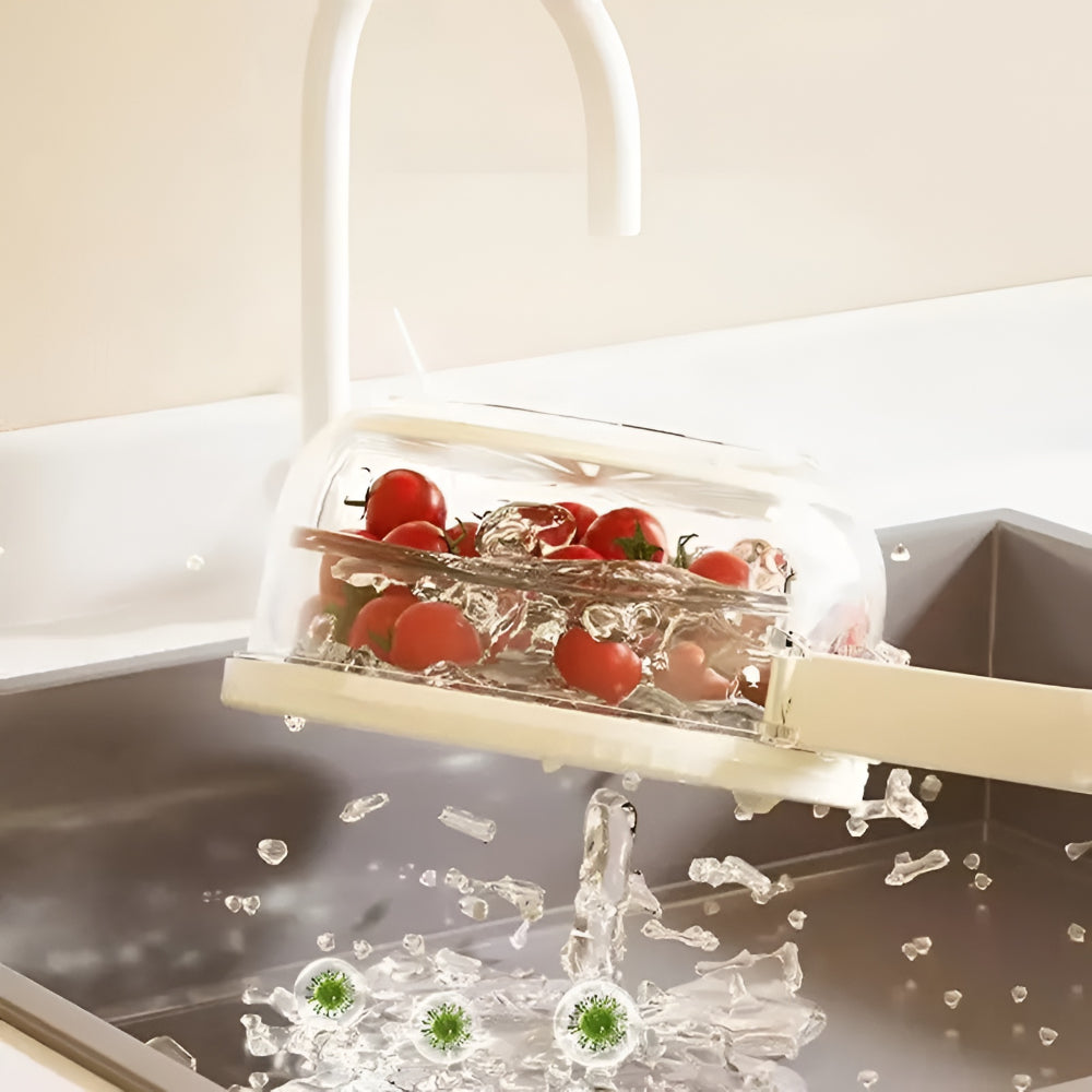 Kitchen Bowl Colander Fruit Vegetable Strainer Storage