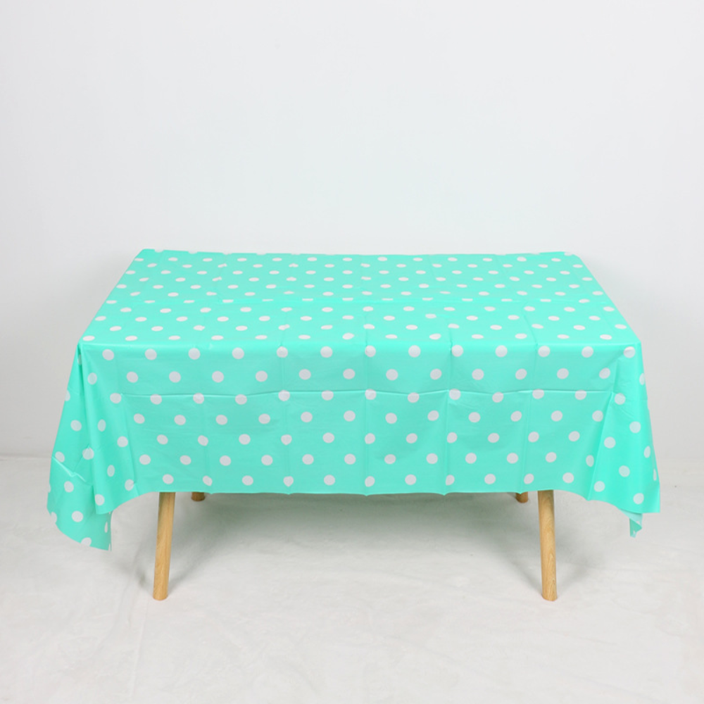 Available 10 Colors Disposable Tablecloth Parties Events