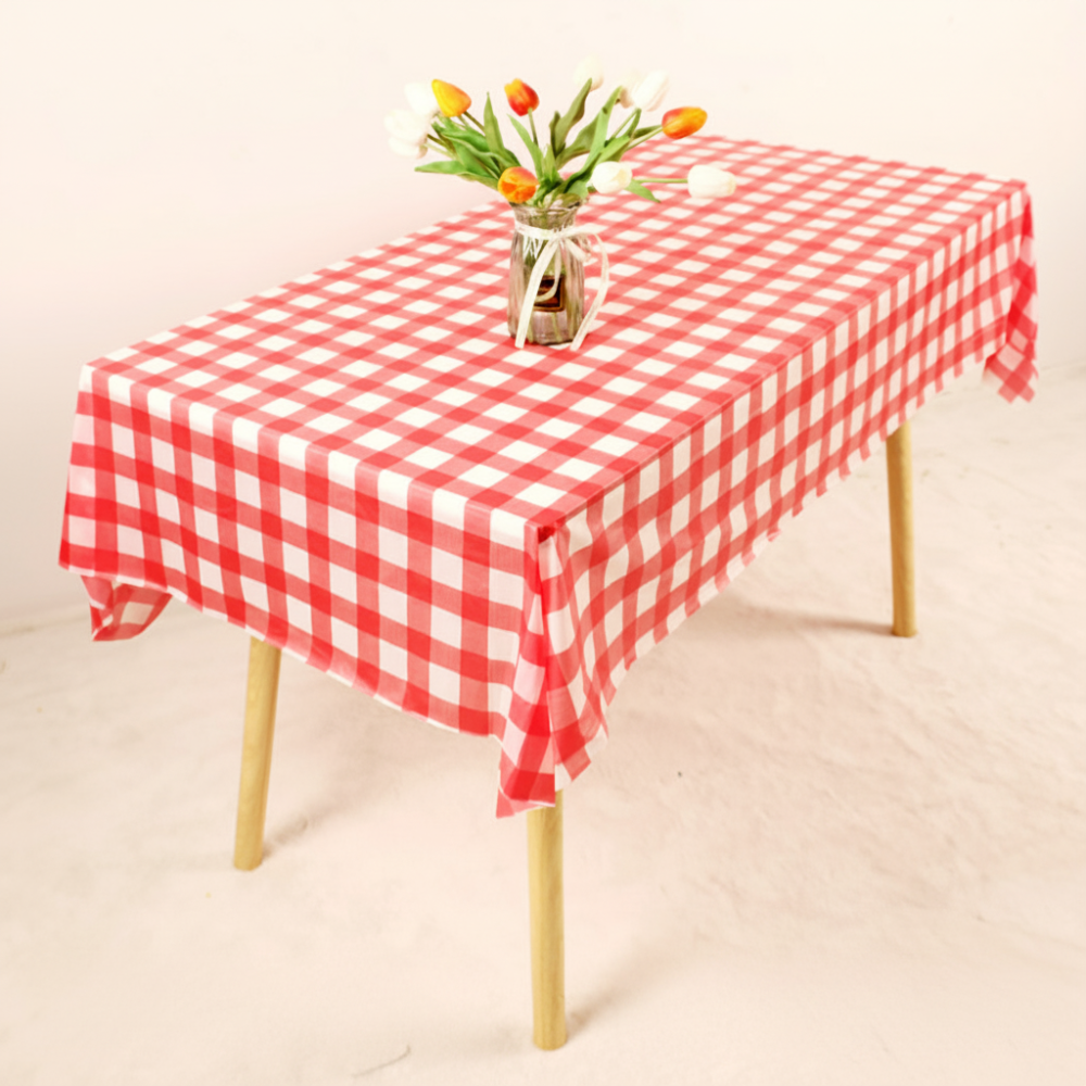 Available 10 Colors Disposable Tablecloth Parties Events