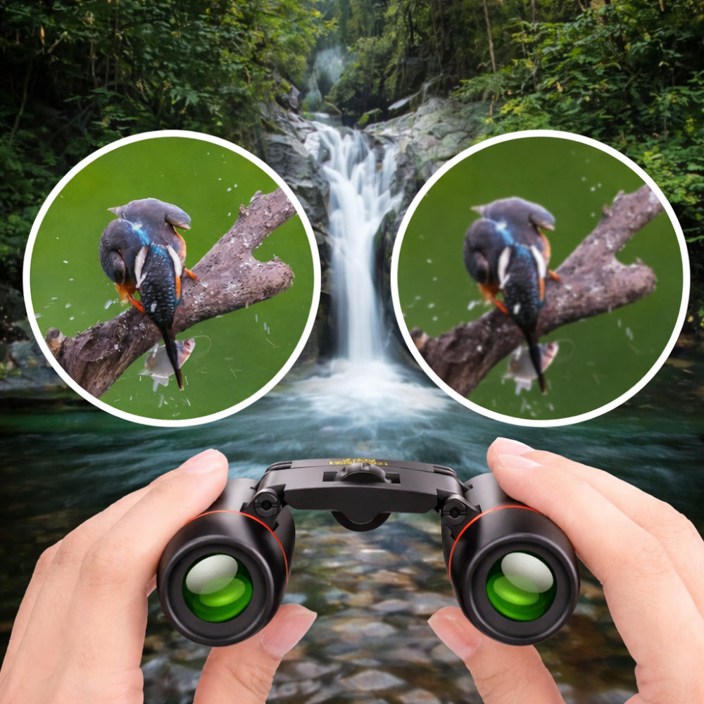 Verrekijker Compact Wandelen Outdoor Vogelspotten Reizen