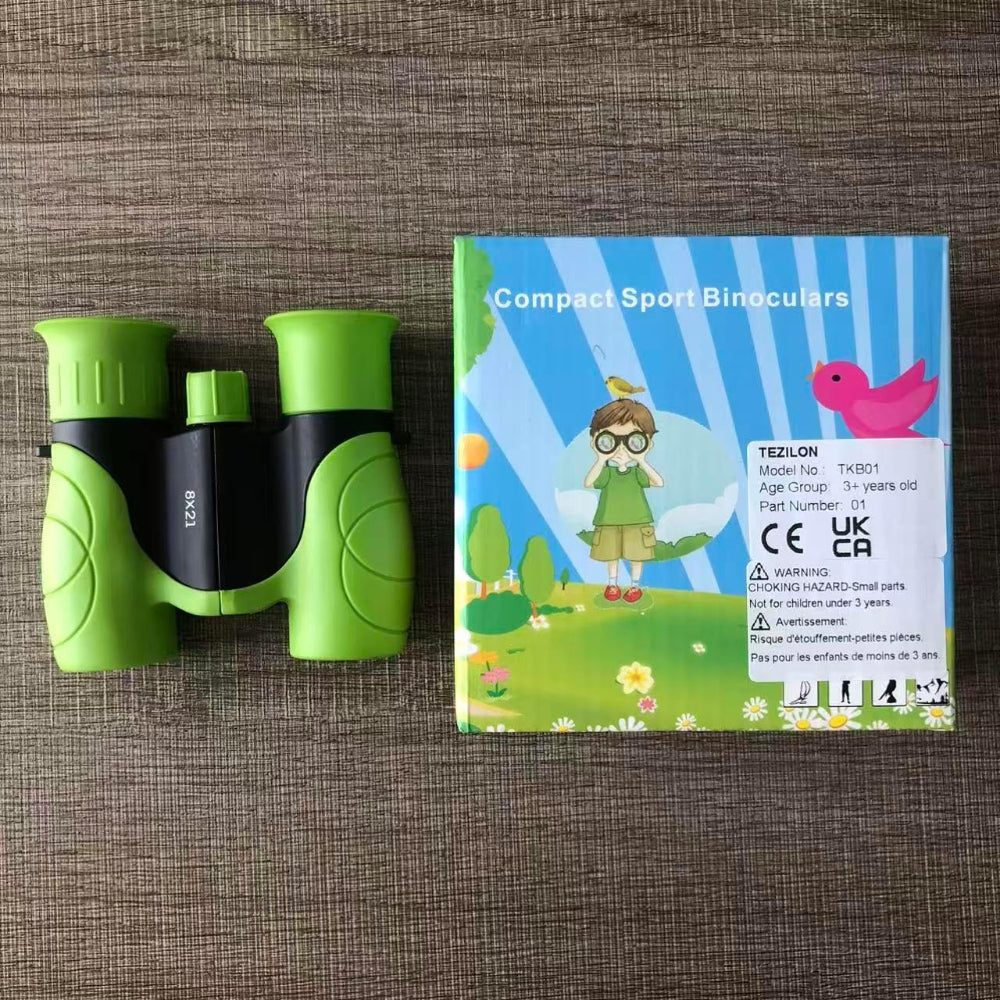 Binocolo Bambini Gioco Esplorazione Natura Giardino Parco