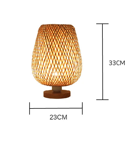 BambooElegance - Lampade in Bambù Vintage