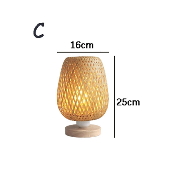 BambooElegance - Lampade in Bambù Vintage