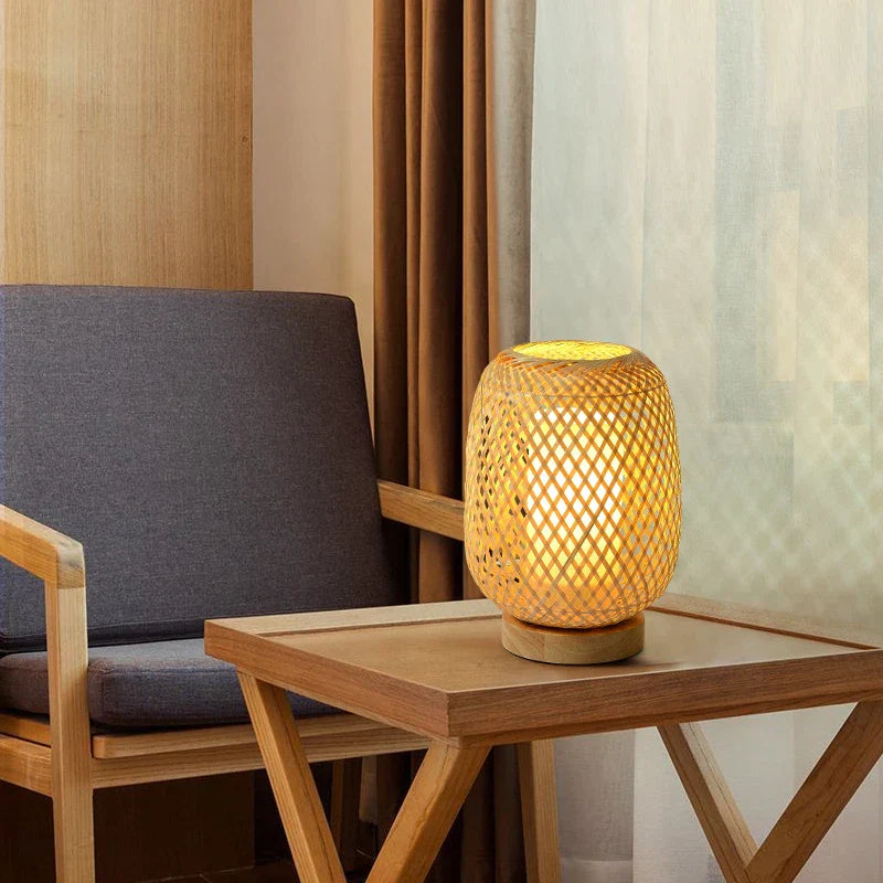 BambooElegance - Lampade in Bambù Vintage