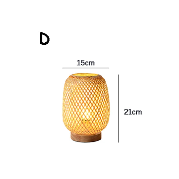 BambooElegance - Lampade in Bambù Vintage