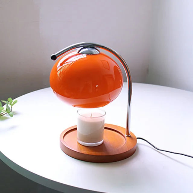 RetroGlaze - Vintage Table Lamp with Handmade Glaze Finish