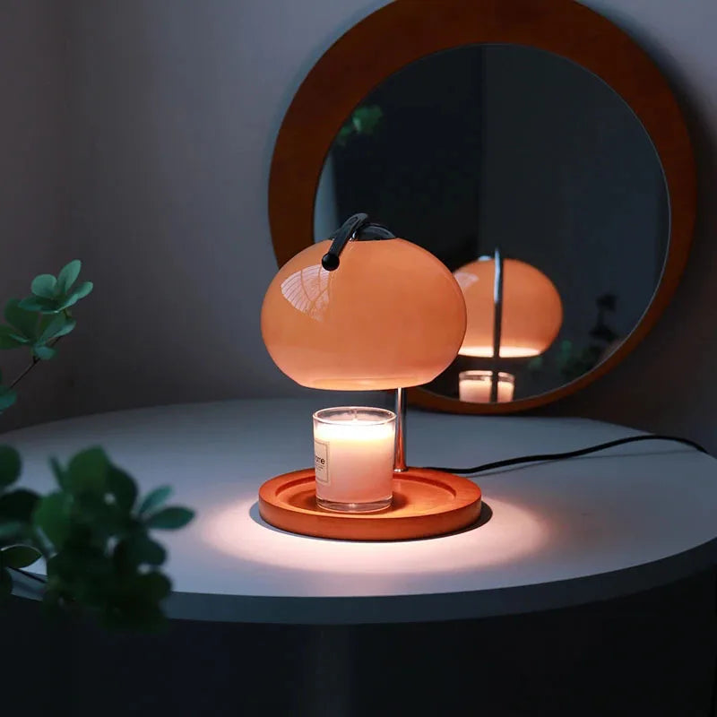 RetroGlaze - Vintage Table Lamp with Handmade Glaze Finish