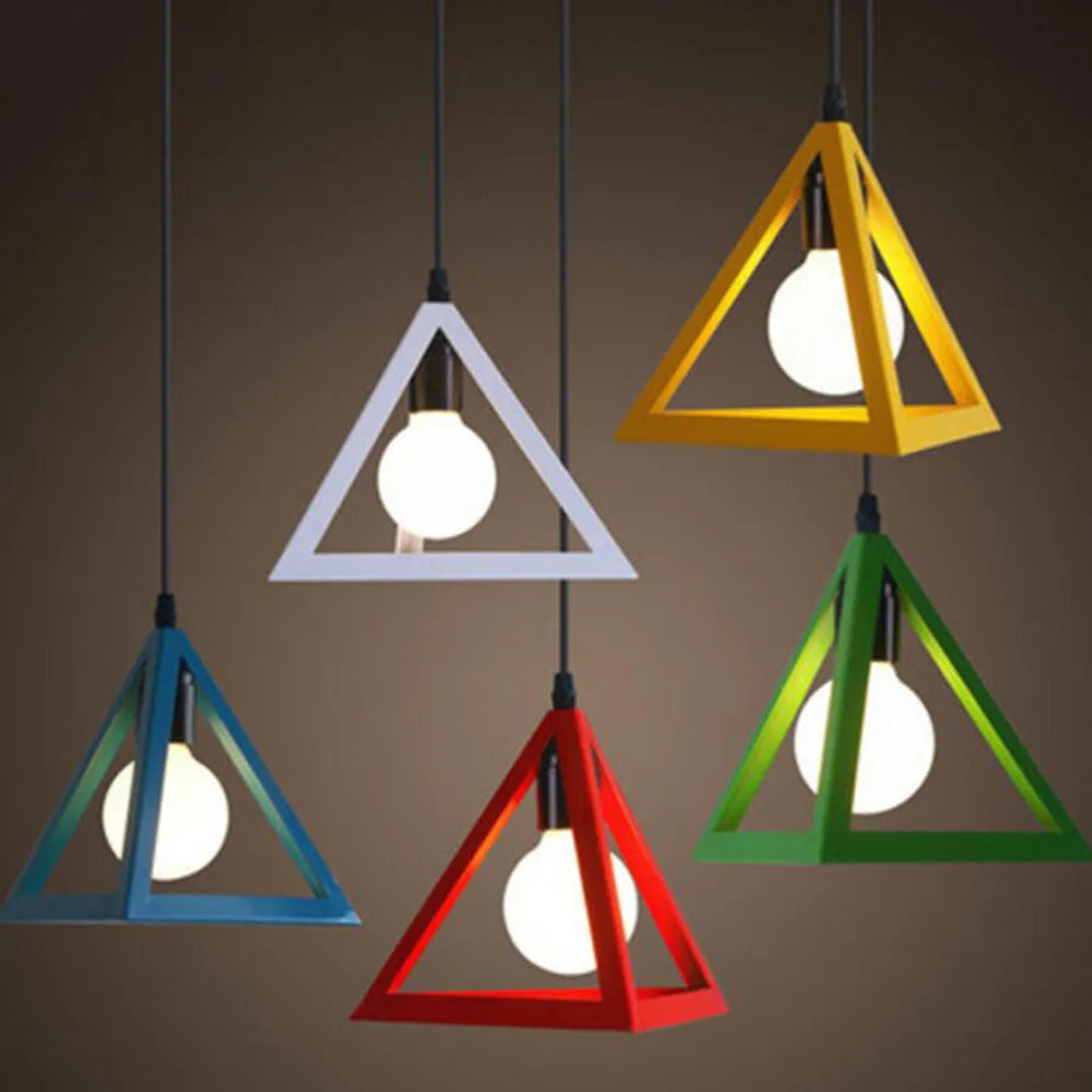 IronGlow - Candeeiro suspenso industrial vintage de ferro para sala de estar e sala de jantar