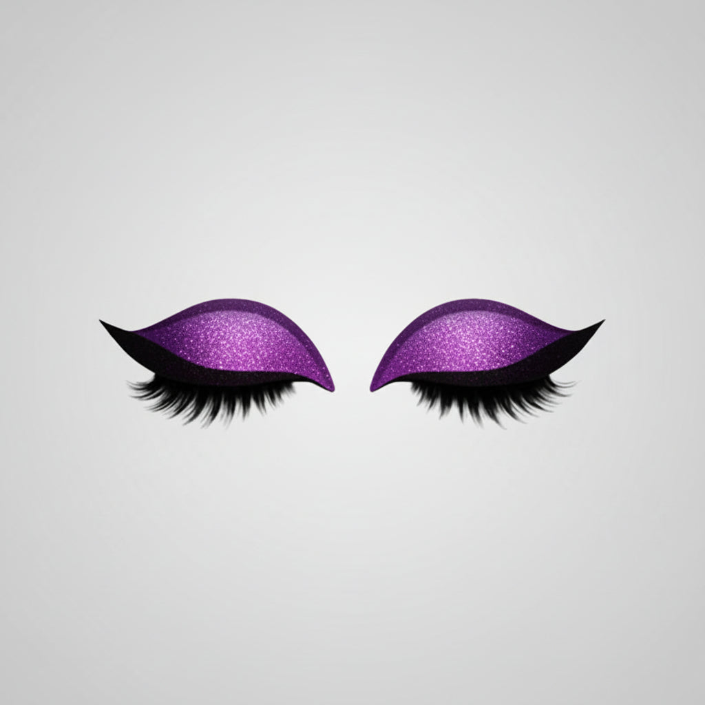3-In-1 Eye Makeup Stickers Eyeshadow Eyeliner False Eyelashes