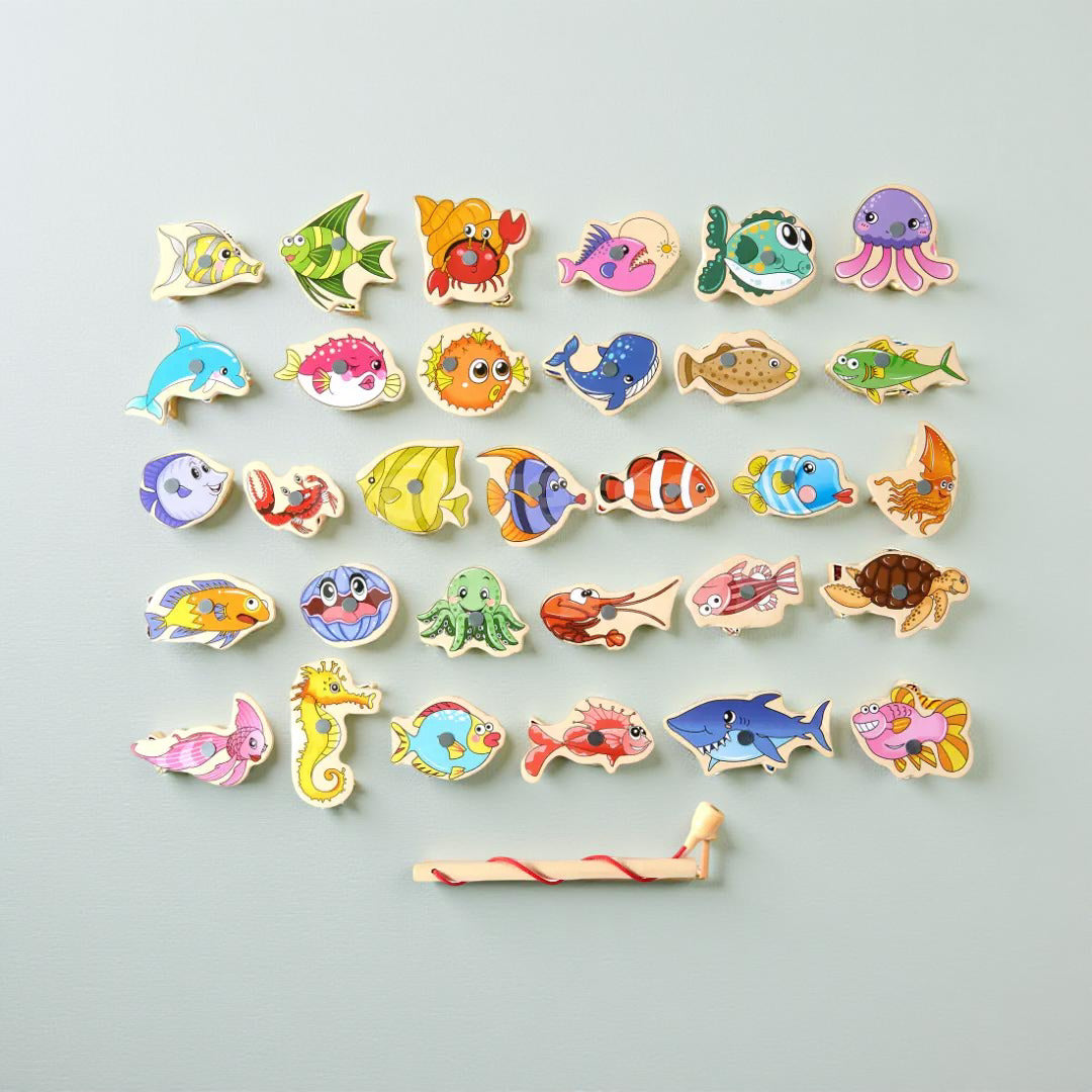 Fishing Game Kids Magnetic Board Set