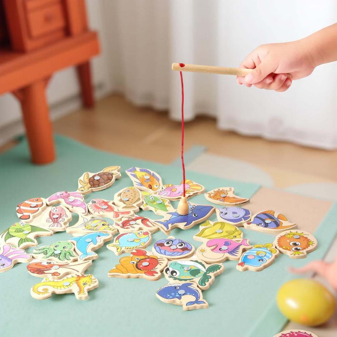 Fishing Game Kids Magnetic Board Set