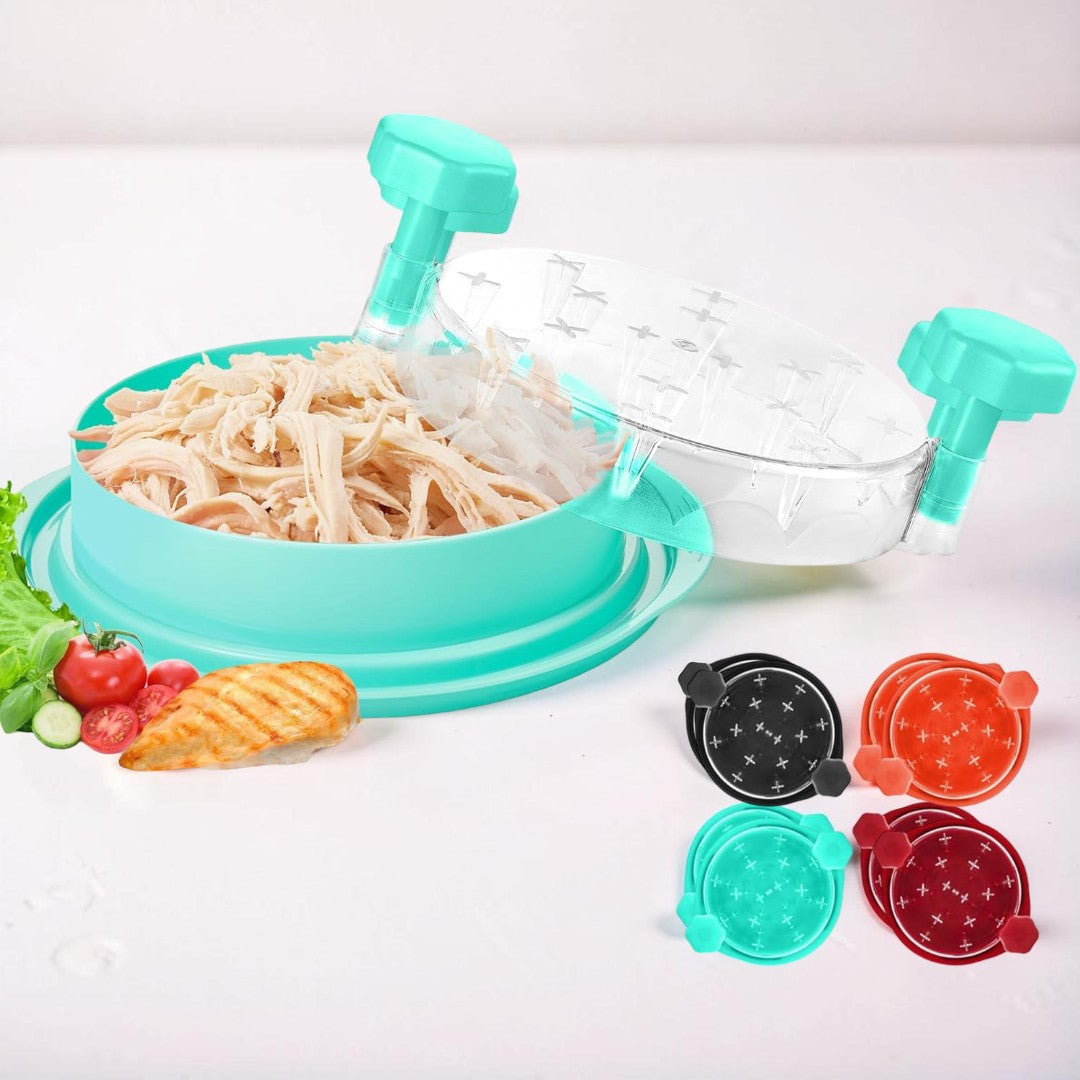 Tritacarne Manuale Antiscivolo Plastica Trasparente