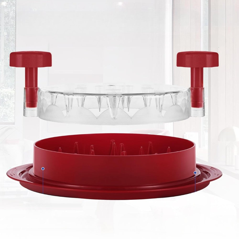 Tritacarne Manuale Antiscivolo Plastica Trasparente