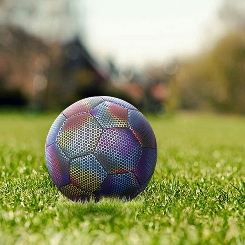 Soccer Ball World Cup Reflective Ball Glow Night Training