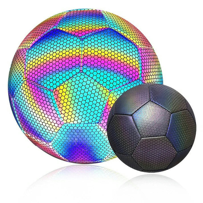 Soccer Ball World Cup Reflective Ball Glow Night Training
