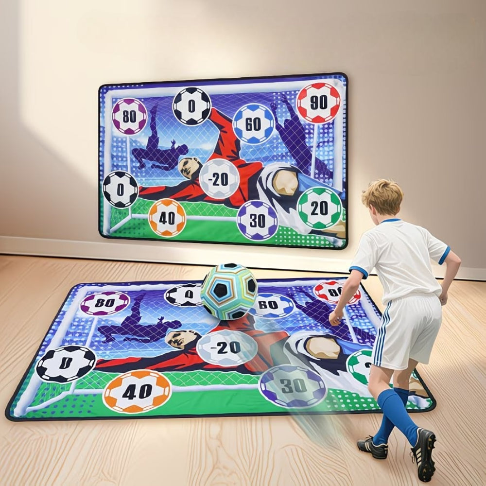 Soccer Goal World Cup Kids Sticky Ball Shooting Goal Playset
